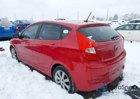 2013 Hyundai Accent Gs from USA, damaged, VIN KMHCT5AE9DU078718